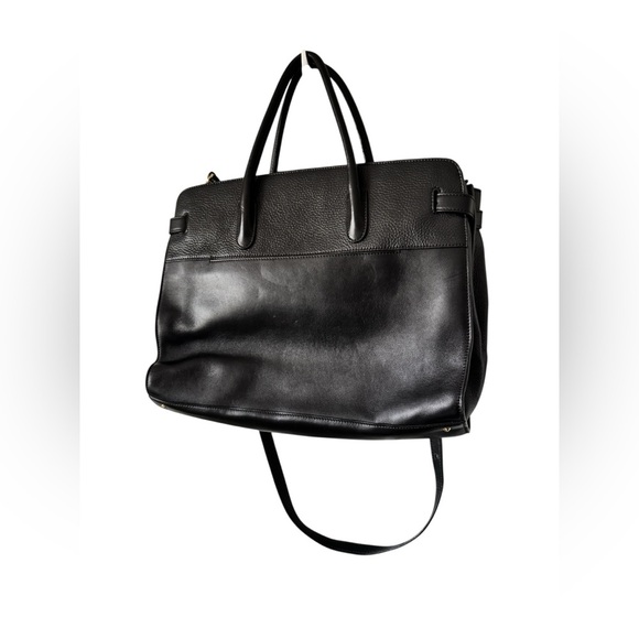 Cuyana Black Leather Work Satchel - Picture 8 of 16